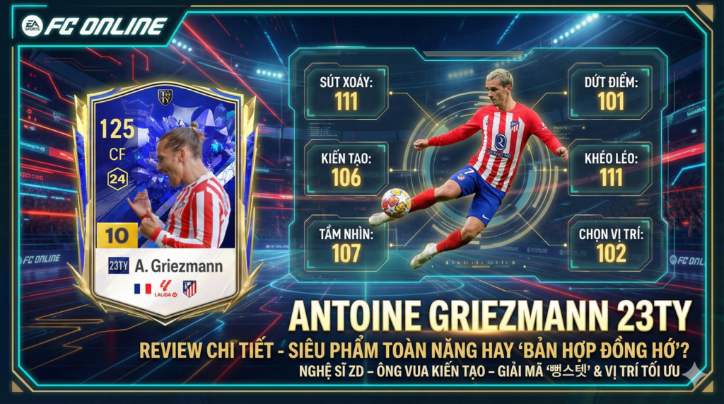 Review Antoine Griezmann 23ty