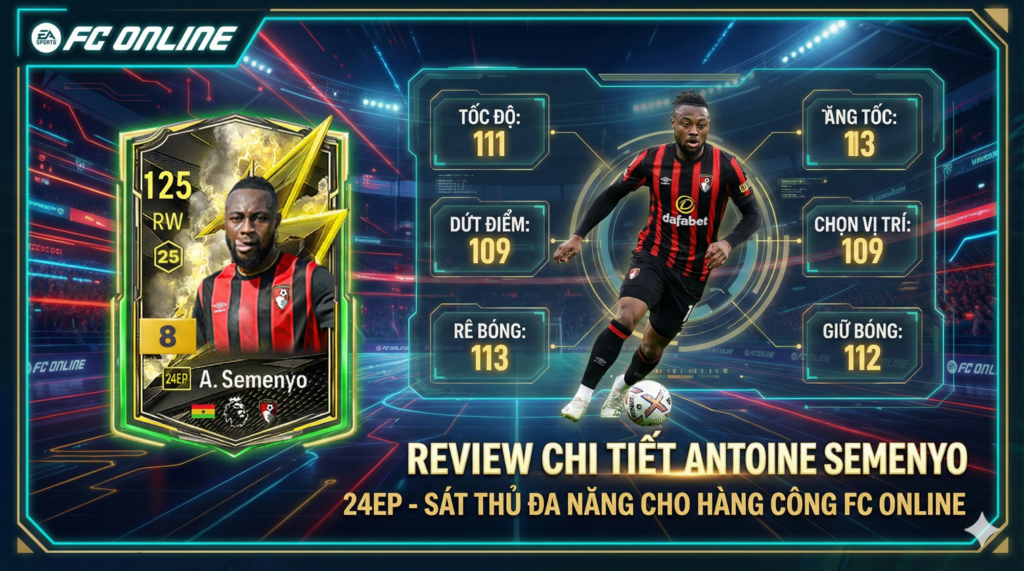 Review Antoine Semenyo 24ep