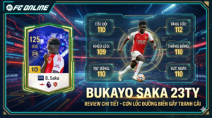 Review Bukayo Saka 23ty