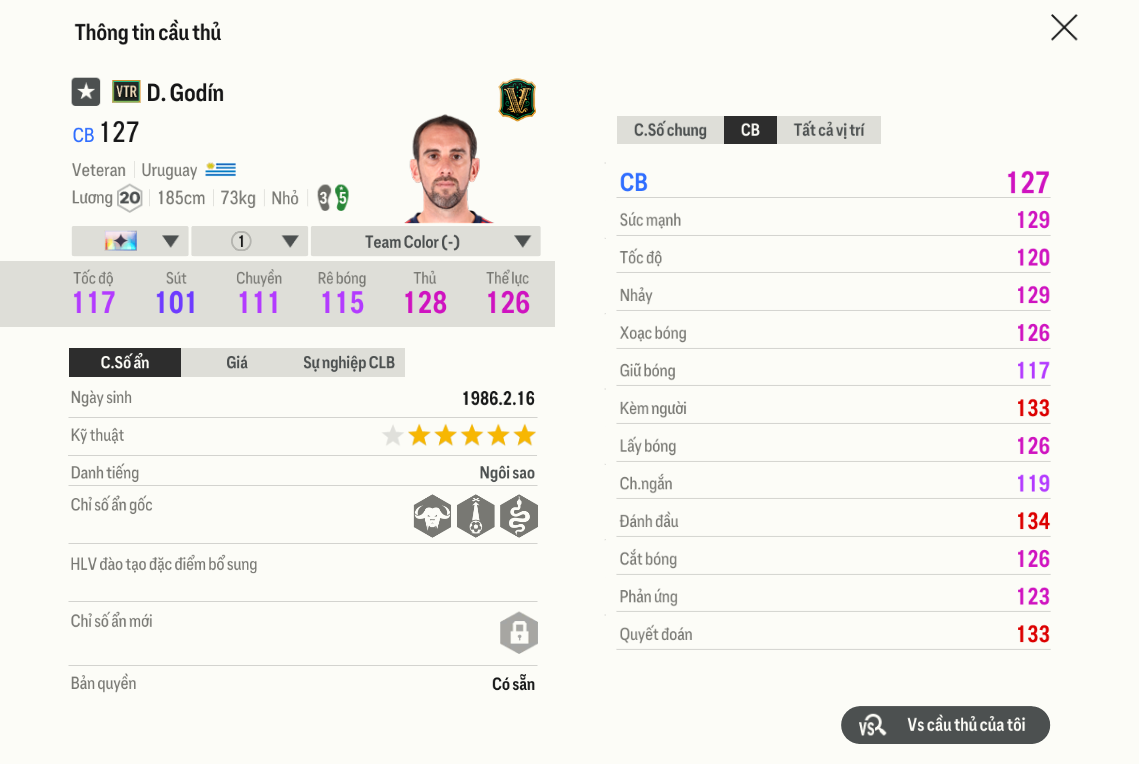 Review Diego Godín Vtr