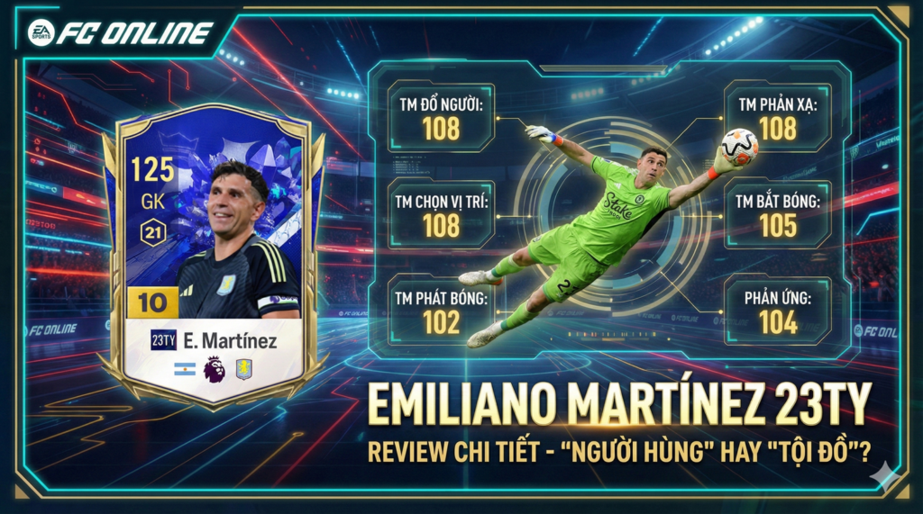 Review Emiliano Martínez 23ty