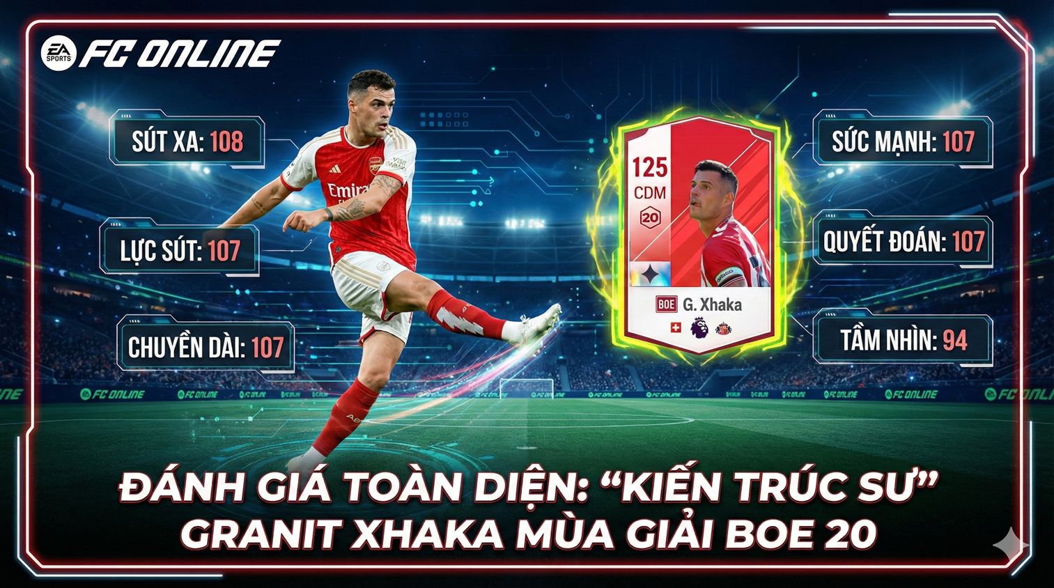 Review Granit Xhaka Boe