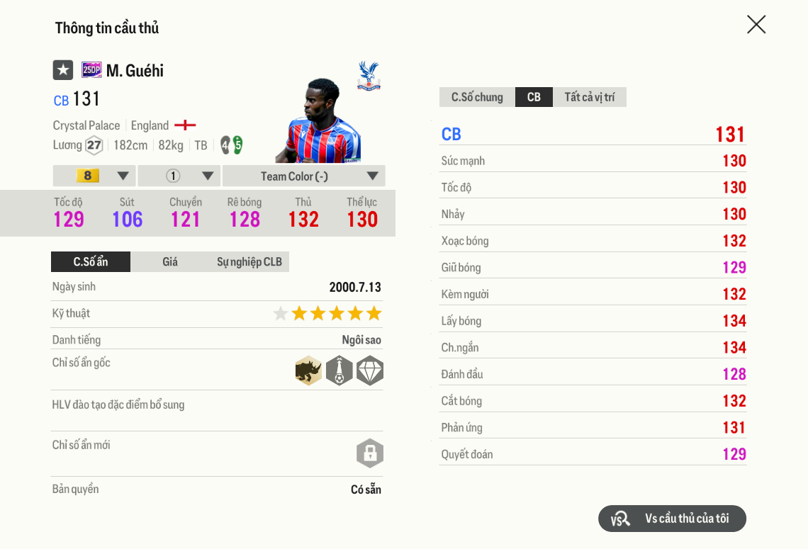 Review Marc Guéhi 25dp