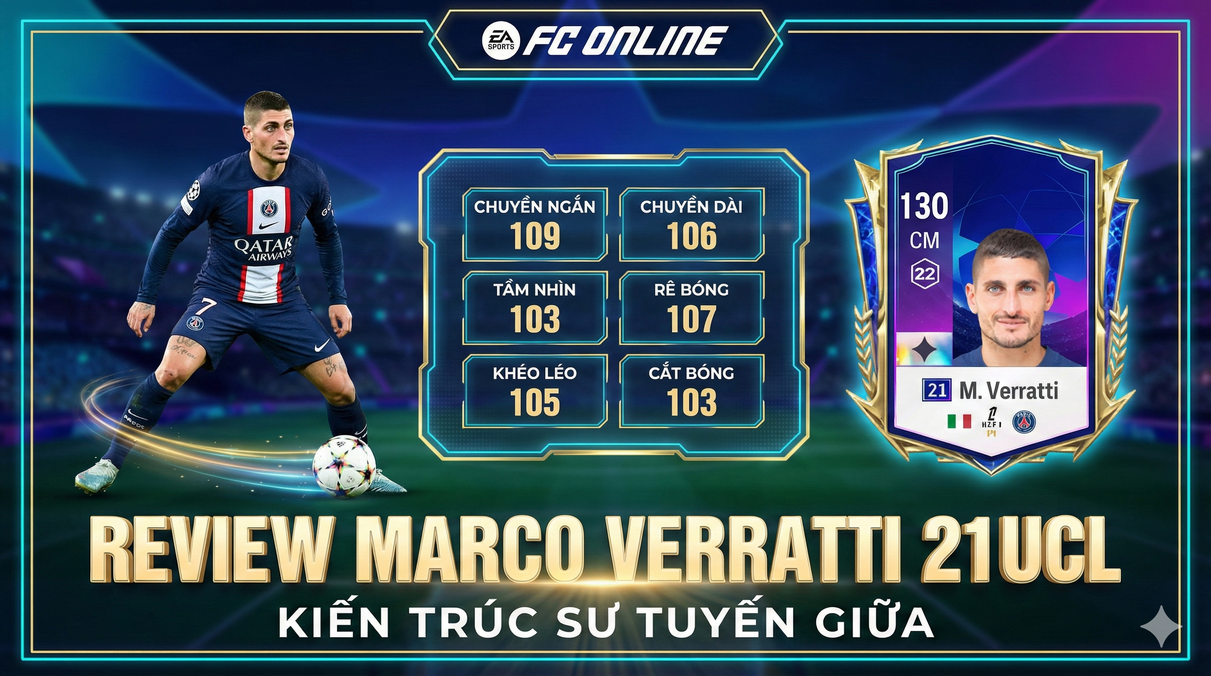 Review Marco Verratti 21ucl