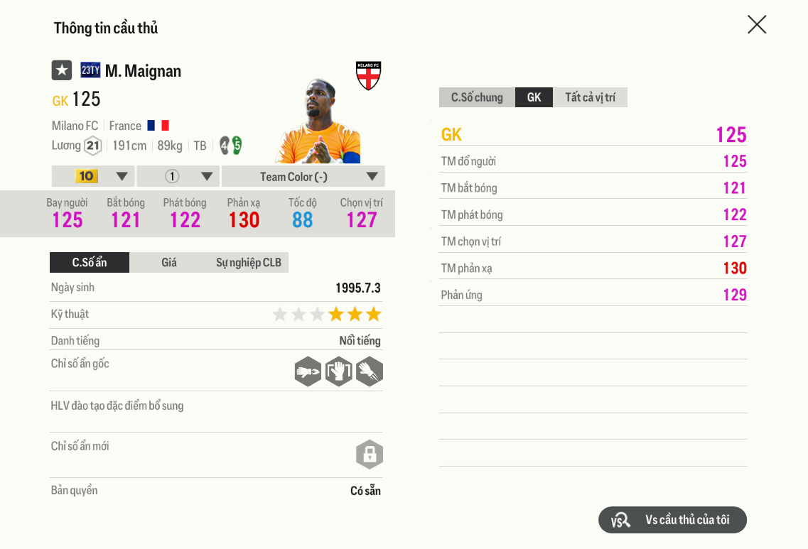 Review Mike Maignan 23ty