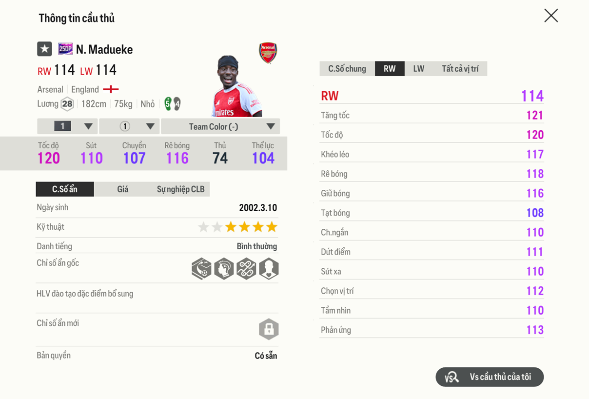 Review Noni Madueke 25dp