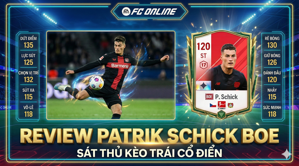 Review Patrik Schick Boe