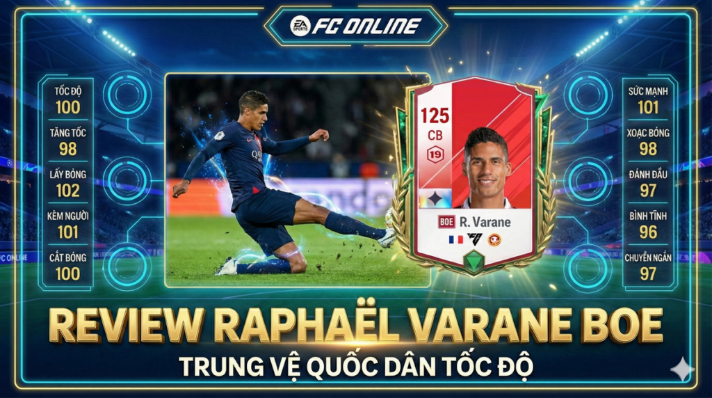 Review Raphaël Varane Boe