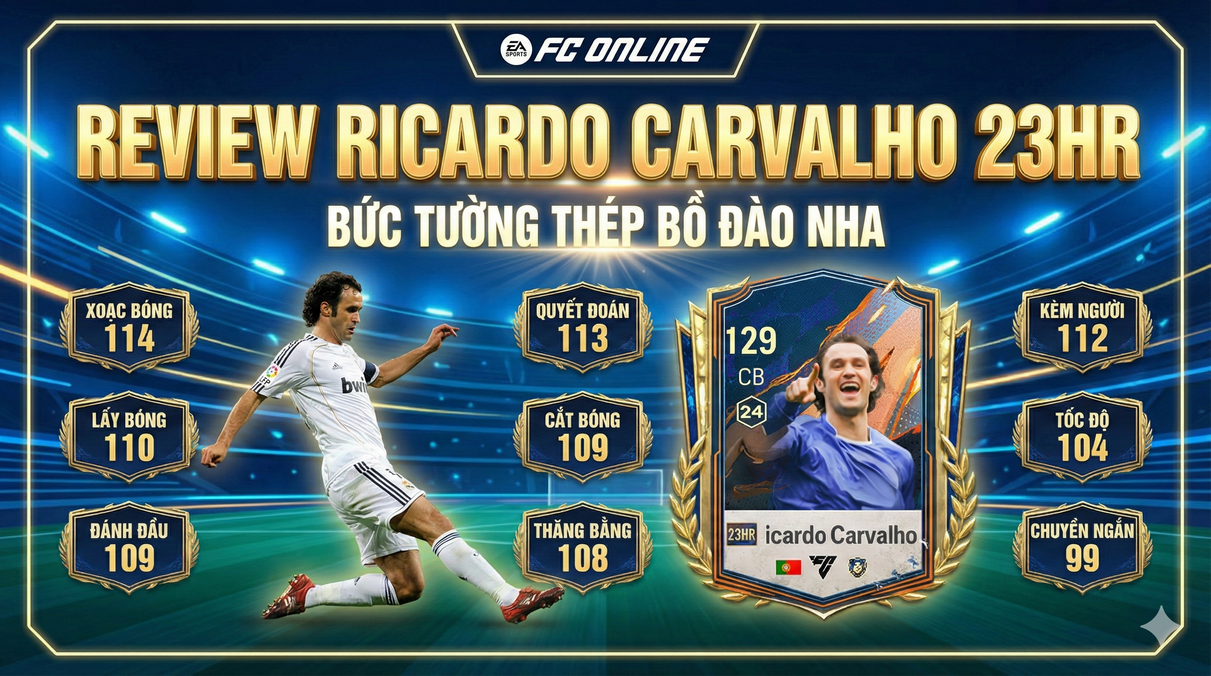 Ricardo Carvalho 23hr