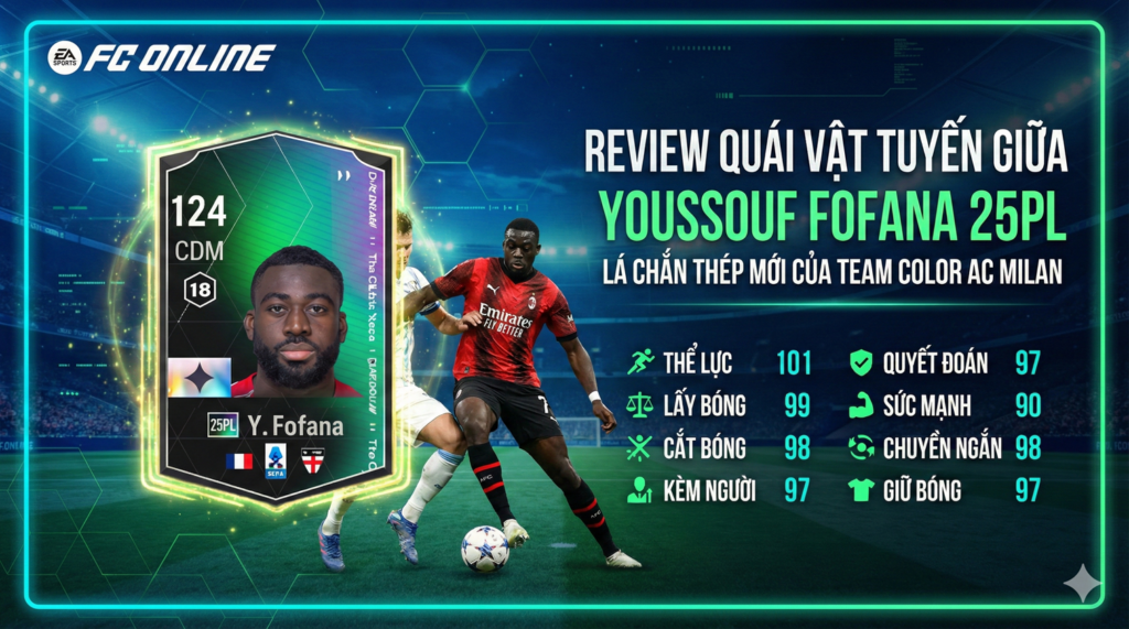 Youssouf Fofana 25pl